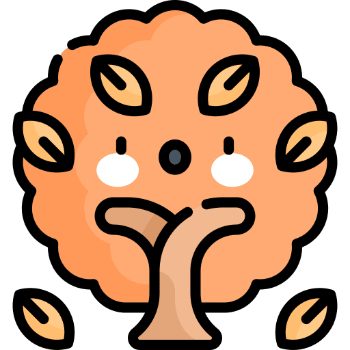 Autumn season autumn falling icon