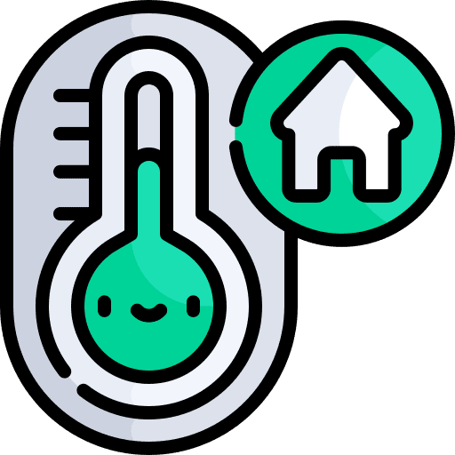 Room temperature degree weather room temperature icon