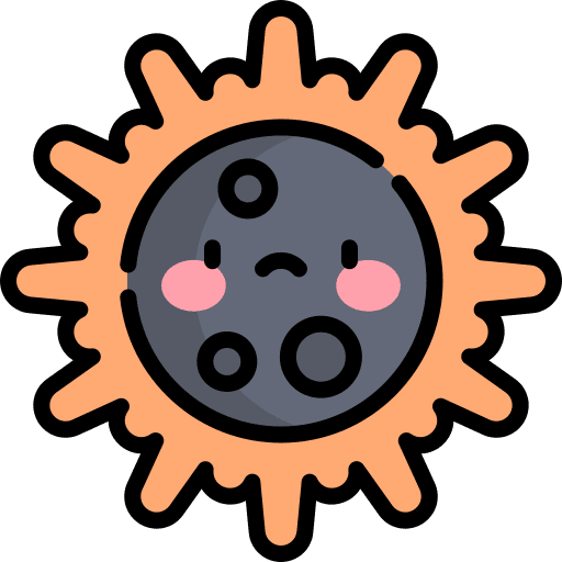 Eclipse solar moon eclipse icon Eclipse solar moon eclipse icon