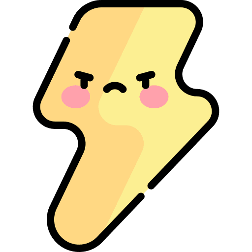 Lighting meteorology forecast thunderbolt icon Lighting meteorology forecast thunderbolt icon