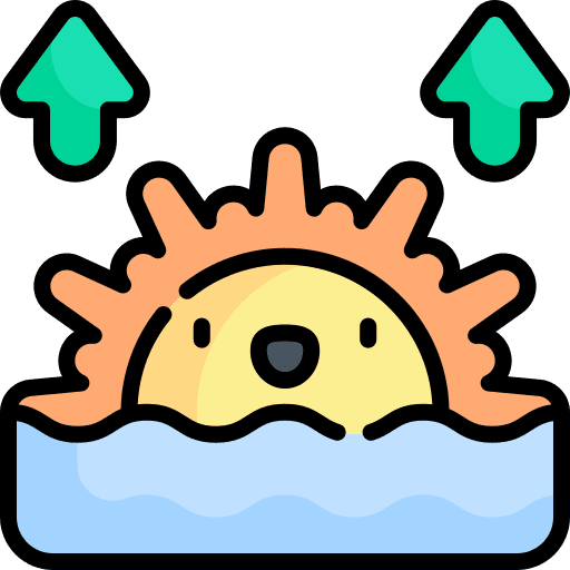 Sunrise sea nature ocean icon Sunrise sea nature ocean icon