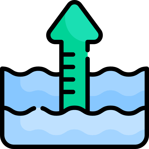 Water level water level nature flow icon Water level water level nature flow icon