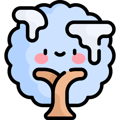 Winter snow season nature icon Winter snow season nature icon