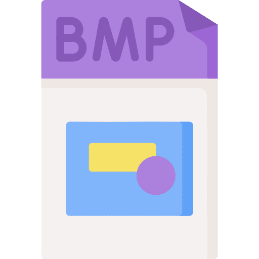 Bmp files and folders extension document icon