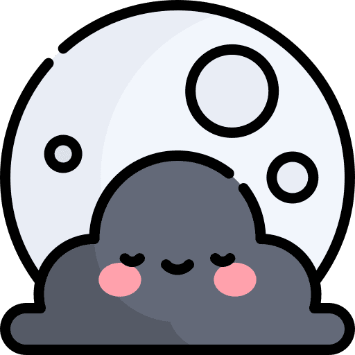 Cloudy night weather cloudy night sky icon Cloudy night weather cloudy night sky icon