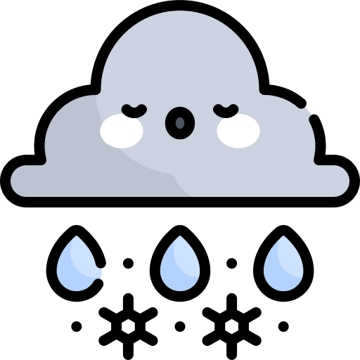 Sleet cloud sleet forecast icon Sleet cloud sleet forecast icon