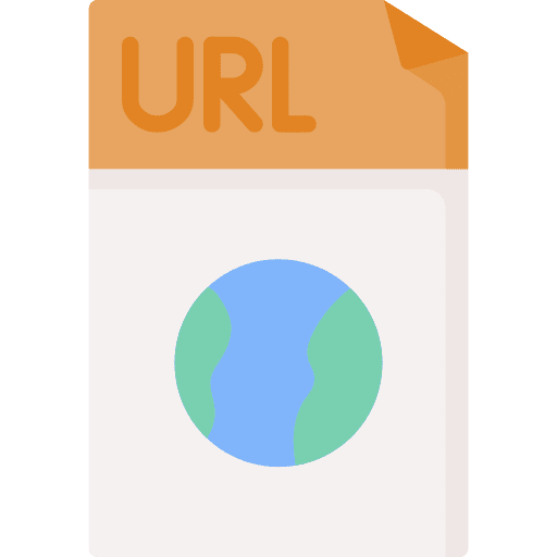 Url url file format icon Url url file format icon