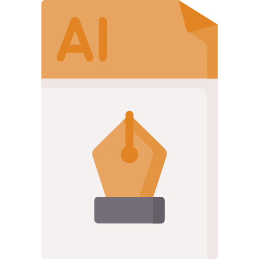 Ai archive adobe illustrator format icon Ai archive adobe illustrator format icon
