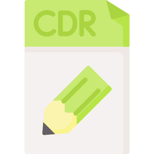 Cdr cdr document files and folders icon Cdr cdr document files and folders icon