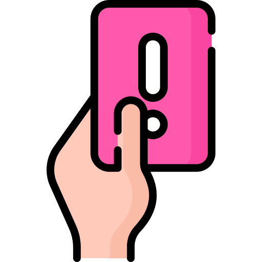 Intervention hands and gestures exclamation mark card icon Intervention hands and gestures exclamation mark card icon