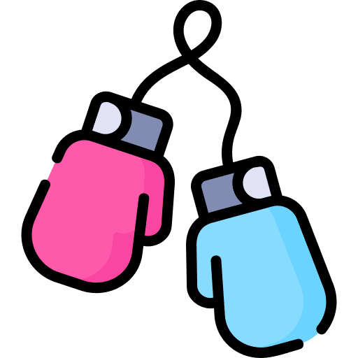 Boxing gloves sport boxing gloves fight icon Boxing gloves sport boxing gloves fight icon