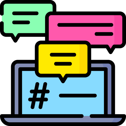 Discussion conversation group people icon Discussion conversation group people icon