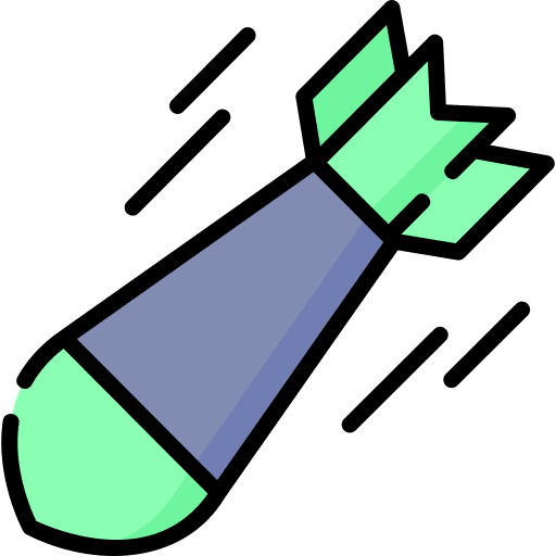 War military war rocket icon War military war rocket icon