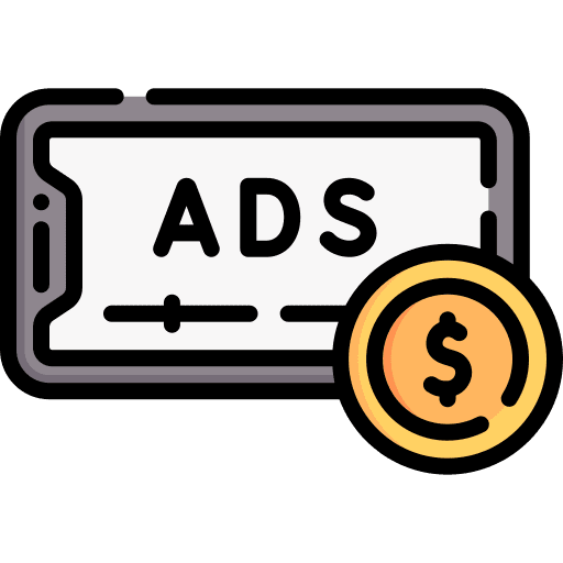 Ads seo marketing advertisement icon Ads seo marketing advertisement icon