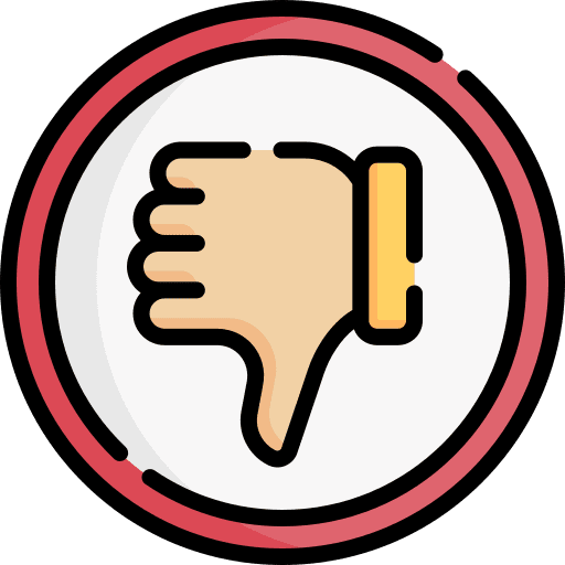 Dislike social media communications ui icon Dislike social media communications ui icon