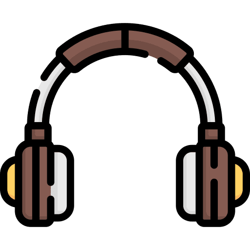 Headset interface headphone earphones icon Headset interface headphone earphones icon