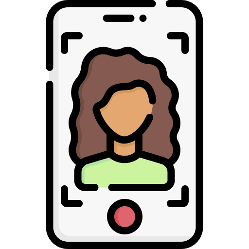 Selfie cellphone electronics photo camera icon