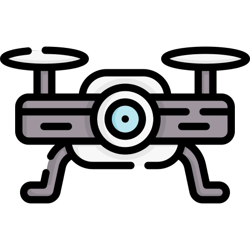 Drone camera multimedia internet of things icon Drone camera multimedia internet of things icon