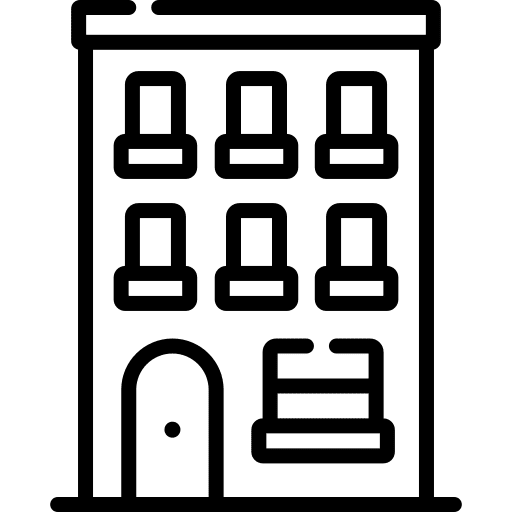 Appartment real estate appartment urban icon