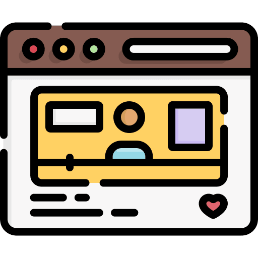 Vlogger vlogger webpage internet icon Vlogger vlogger webpage internet icon