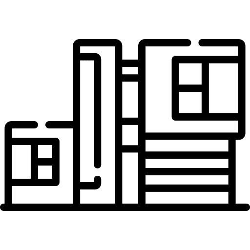 Modern house building modern house modern architecture icon Modern house building modern house modern architecture icon