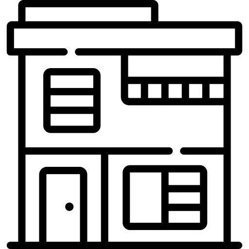 Modern house house building modern architecture icon