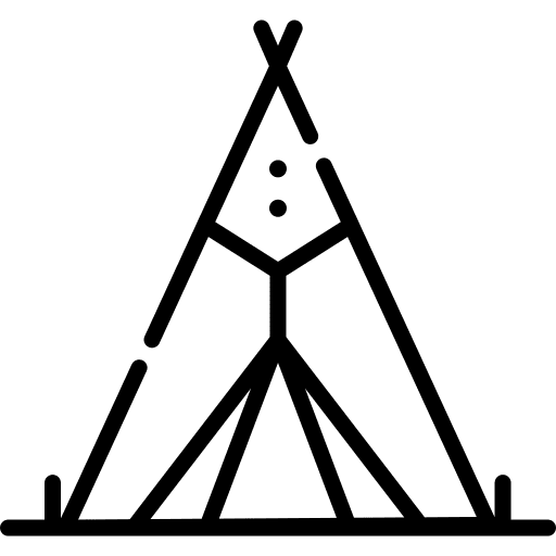 Teepee teepee wigwam village icon Teepee teepee wigwam village icon