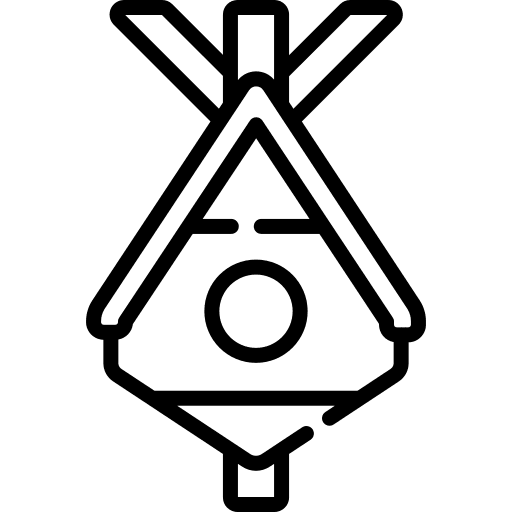 Tree house garden real estate building icon Tree house garden real estate building icon