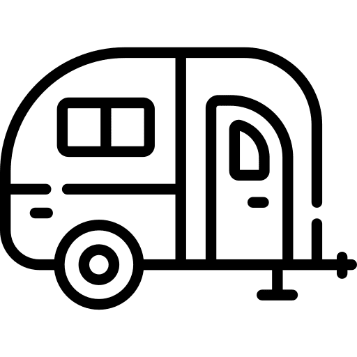Caravan motor home caravan camping icon Caravan motor home caravan camping icon