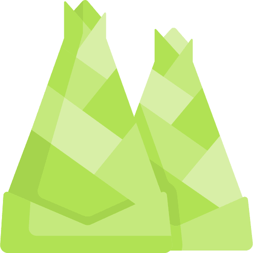 Bamboo leaf garden chinese icon Bamboo leaf garden chinese icon