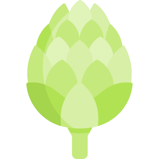 Artichoke organic vegan diet icon Artichoke organic vegan diet icon