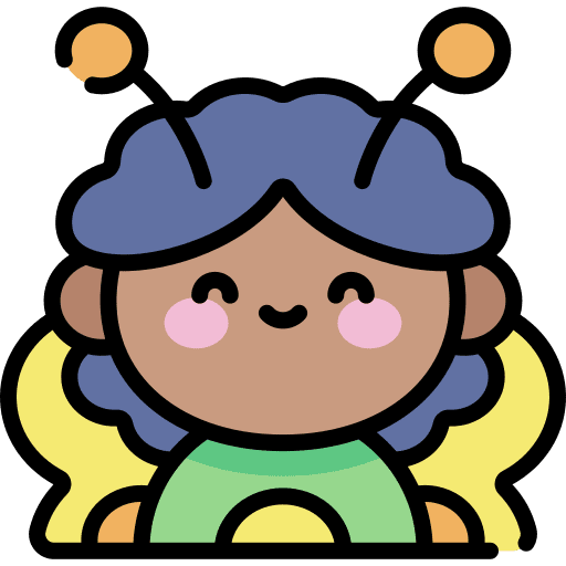 Butterfly party wing butterfly icon