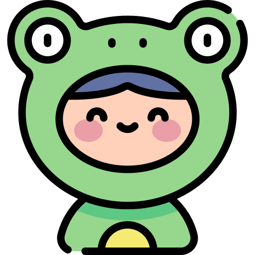 Frog costume frog avatar icon