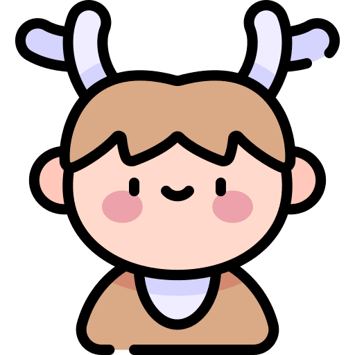 Deer deer caucasian man icon Deer deer caucasian man icon