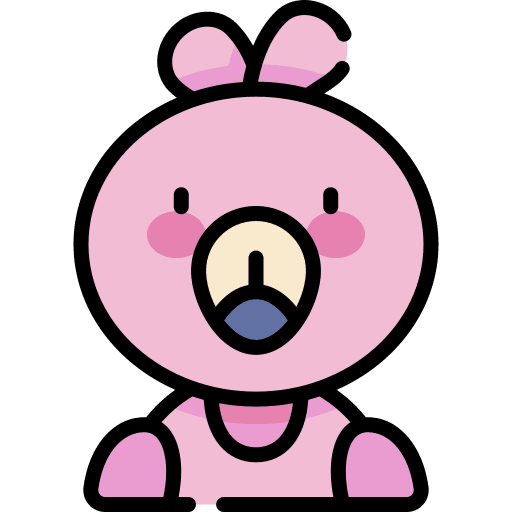 Flamingo costume user party icon Flamingo costume user party icon