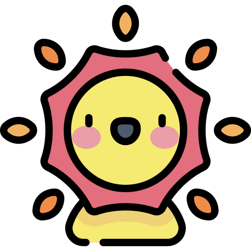 Sun people carnival spring icon Sun people carnival spring icon