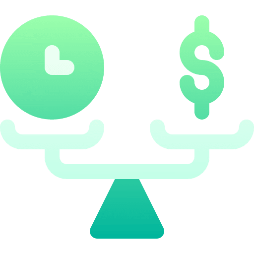 Balance balance time and date clock icon Balance balance time and date clock icon