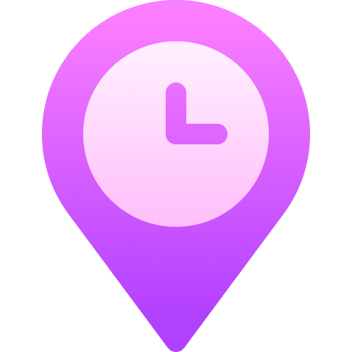 Clock arrival time time and date region icon Clock arrival time time and date region icon