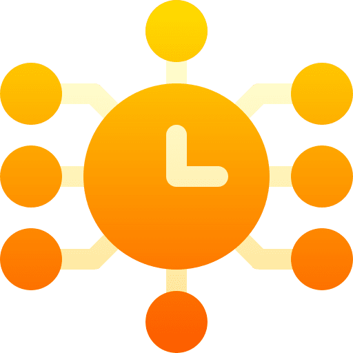 Time home wifi signal work schedule icon Time home wifi signal work schedule icon