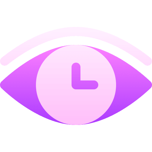 Vision vision time and date time icon Vision vision time and date time icon