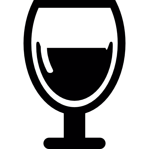 Wine crystal cup drinking drinks drink icon