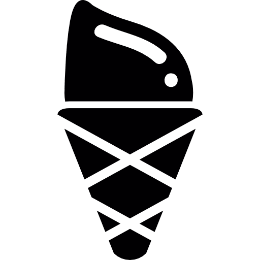 Ice cream cone sweet dessert sweets icon