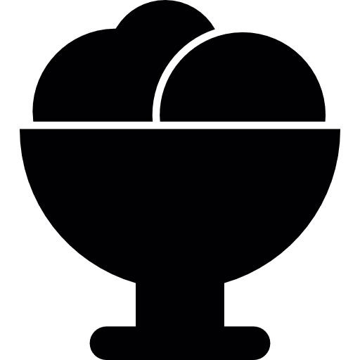 Icecream cup cold sweets ice icon