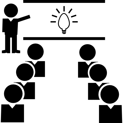 Class group group teaching student icon