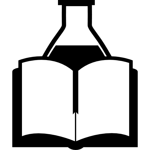 Chemistry educational book book books educational book icon