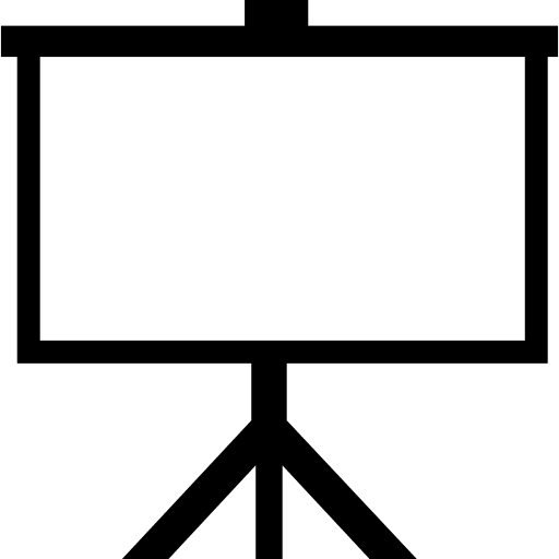 Textile screen educational tool projection icon