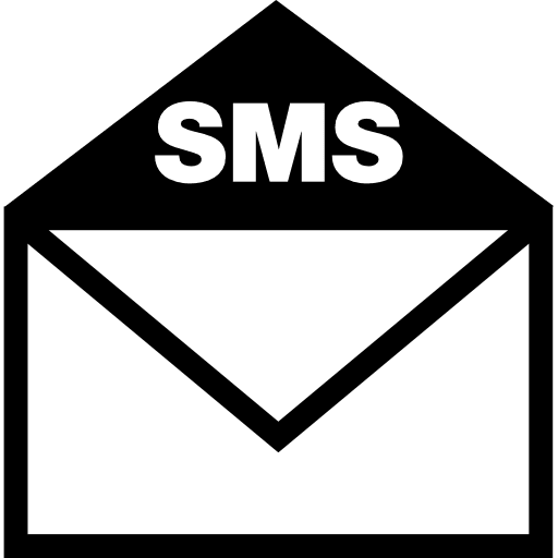 Sms letter envelope interface symbol envelope symbol interface icon