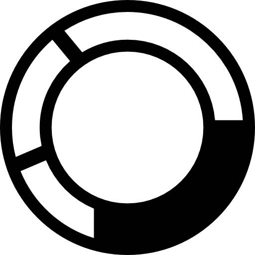 Percentage chart chart distribution business icon Percentage chart chart distribution business icon