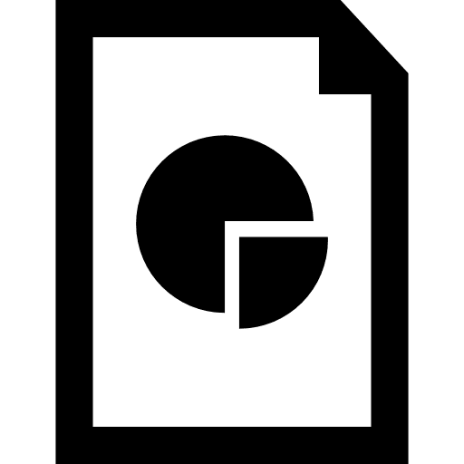 Pie chart file  file pie chart icon Pie chart file  file pie chart icon