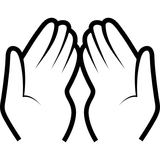 Dua hands religion muslim islamic icon